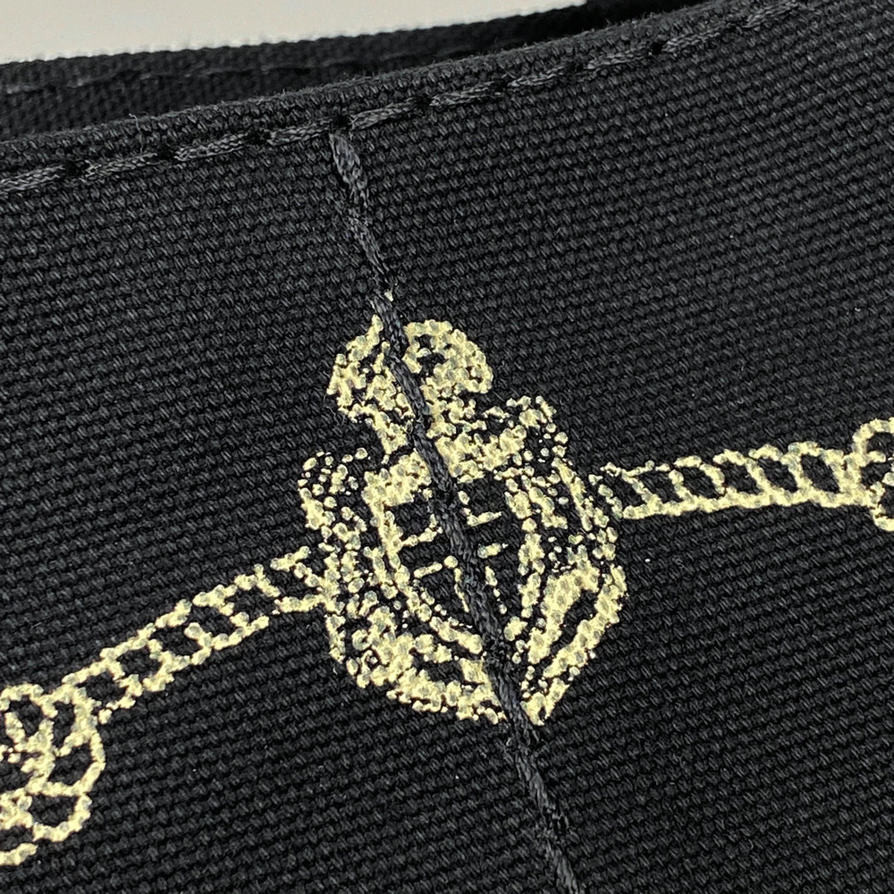 Prada Canapa Tote Bag Handbag Shoulder Canvas Nero Black - Picture 4 of 7